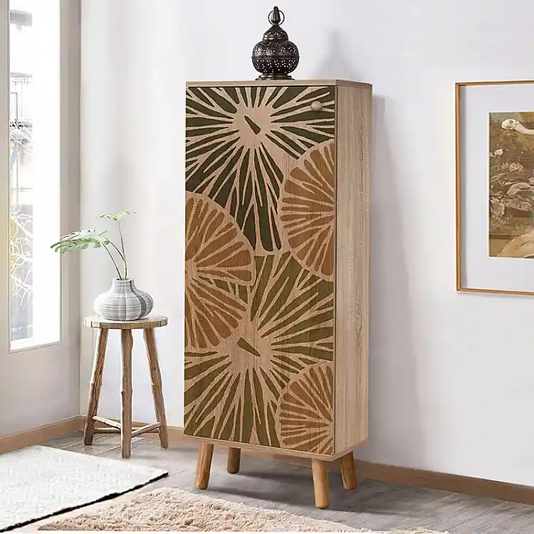 Παπουτσοθήκη - Ντουλάπι Soho Megapap χρώμα sonoma 50x38x135εκ. | GP052-0007,2