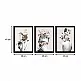 Πίνακας "Flower Girls" Megapap 3 τμχ. σε πλαίσιο 35x45x2εκ. - GP052-0081 Πίνακας "Flower Girls" Megapap 3 τμχ. σε πλαίσιο 35x45x2εκ. - GP052-0081