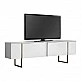 Έπιπλο τηλεόρασης Luxe Megapap χρώμα λευκό - χρυσό 180x30x50εκ. Έπιπλο τηλεόρασης Luxe Megapap χρώμα λευκό - χρυσό 180x30x50εκ.