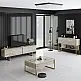 Έπιπλο τηλεόρασης Luxe Megapap χρώμα travertine - χρυσό 180x30x50εκ. Έπιπλο τηλεόρασης Luxe Megapap χρώμα travertine - χρυσό 180x30x50εκ.