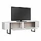Έπιπλο τηλεόρασης Luxe Megapap χρώμα λευκό - μαύρο 180x30x50εκ. | GP052-0117,7
