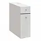 Ντουλάπι μπάνιου Calencia Megapap χρώμα λευκό 20x60x55εκ. - GP052-0122,3
