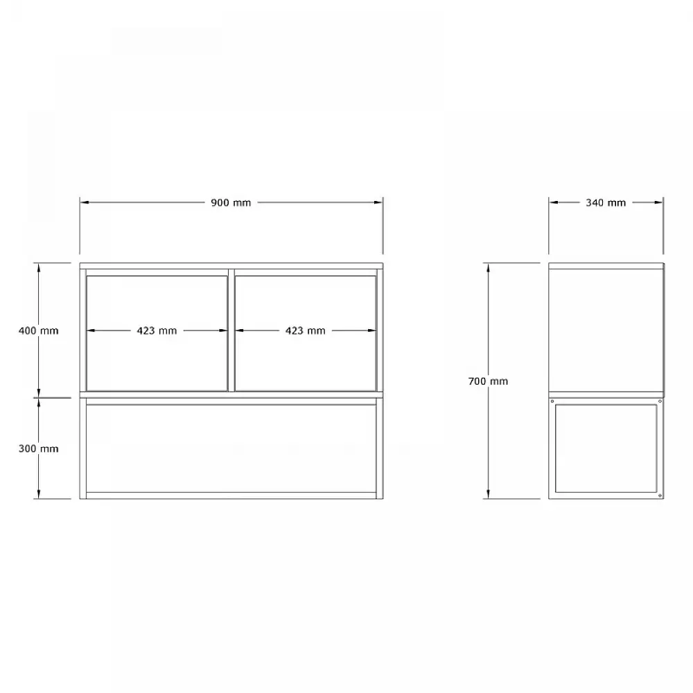 Κονσόλα - Μπουφές Zermat Megapap χρώμα μπεζ travertine - χρυσό 90x34x70εκ. | GP052-0127,1