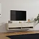 Έπιπλο τηλεόρασης επιτοίχιο Arges Megapap χρώμα travertine 140x29,6x30εκ. - GP052-0141,1