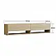 Έπιπλο τηλεόρασης επιτοίχιο Arges Megapap χρώμα travertine 140x29,6x30εκ. - GP052-0141,1