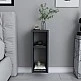 Κομοδίνο επιτοίχιο Sault Megapap χρώμα ανθρακί 23,2x22x59,6εκ. Κομοδίνο επιτοίχιο Sault Megapap χρώμα ανθρακί 23,2x22x59,6εκ.