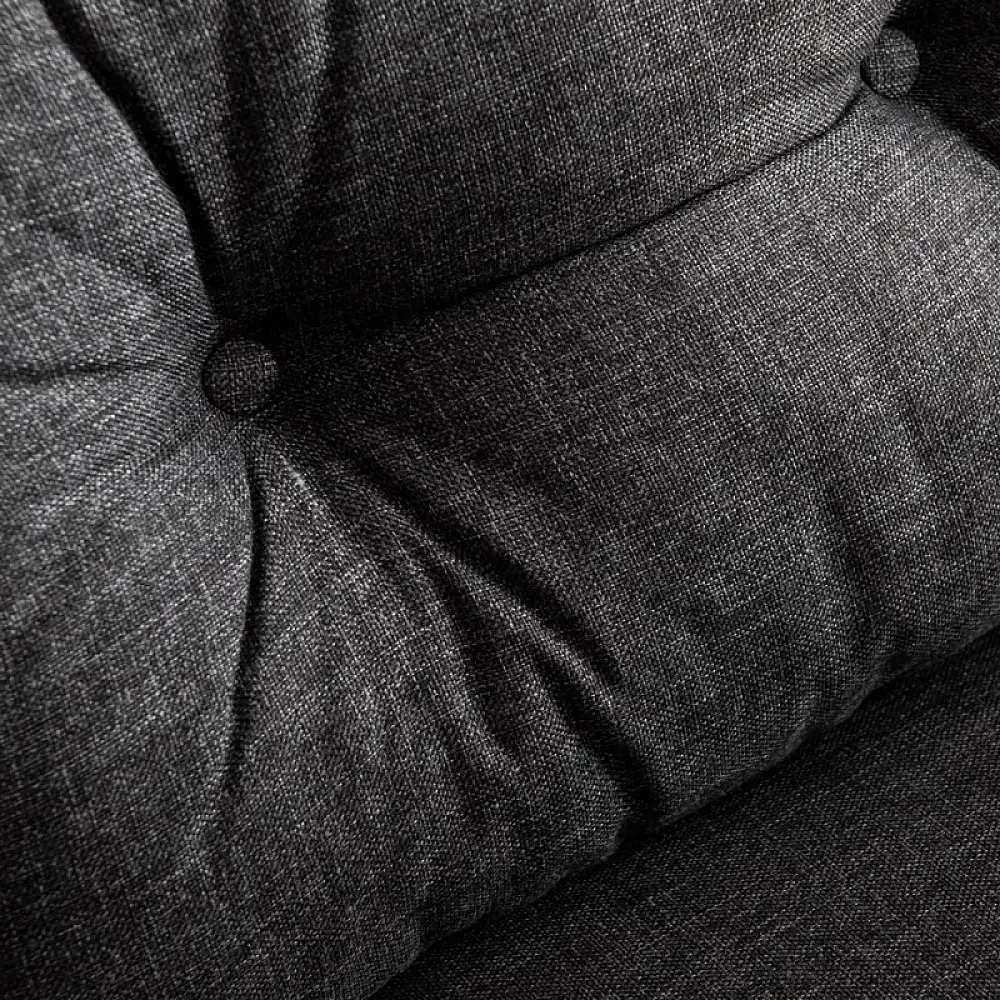 Καναπές - κρεβάτι Sando Megapap διθέσιος υφασμάτινος χρώμα ανθρακί 133x78x78εκ. | GP052-0163,1