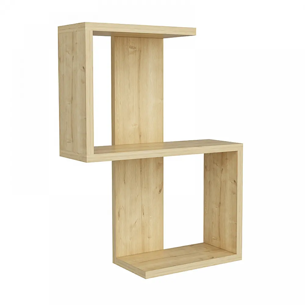 Ραφιέρα τοίχου Octa Megapap χρώμα sapphire oak 45x16,4x60εκ. - GP052-0211,1