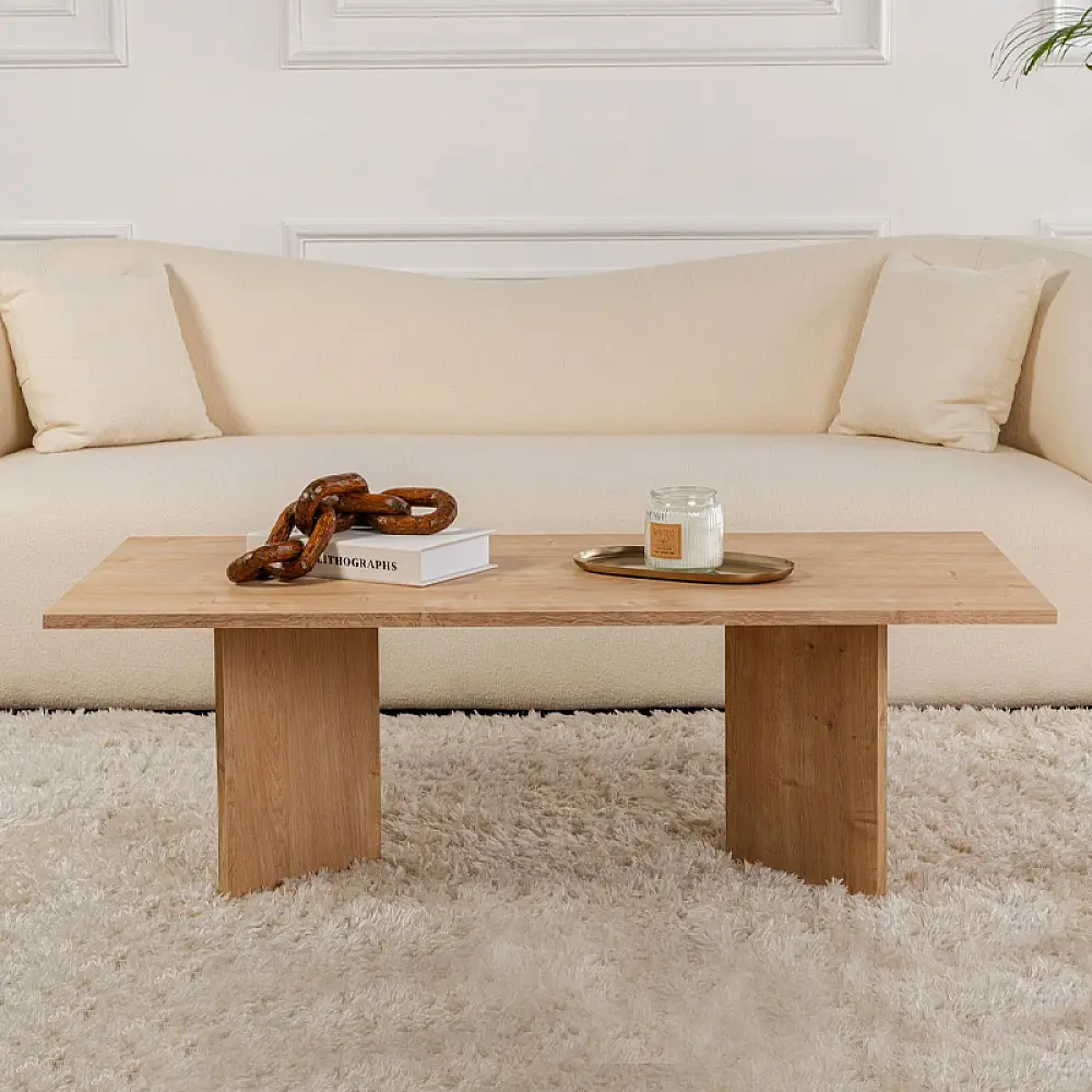 Τραπεζάκι σαλονιού Sabin Megapap χρώμα sapphire oak 119x60x40εκ. - GP052-0214,1 Τραπεζάκι σαλονιού Sabin Megapap χρώμα sapphire oak 119x60x40εκ. - GP052-0214,1