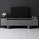 Έπιπλο τηλεόρασης Haven Megapap χρώμα ανθρακί 180x30x50εκ. - GP052-0222,1 Έπιπλο τηλεόρασης Haven Megapap χρώμα ανθρακί 180x30x50εκ. - GP052-0222,1