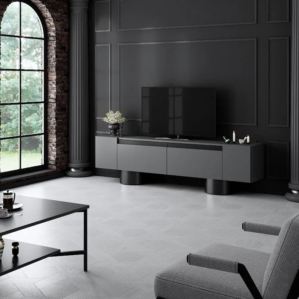 Έπιπλο τηλεόρασης Haven Megapap χρώμα ανθρακί 180x30x50εκ. - GP052-0222,1 Έπιπλο τηλεόρασης Haven Megapap χρώμα ανθρακί 180x30x50εκ. - GP052-0222,1