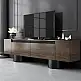 Έπιπλο τηλεόρασης Haven Megapap χρώμα καρυδί 180x30x50εκ. | GP052-0222,3