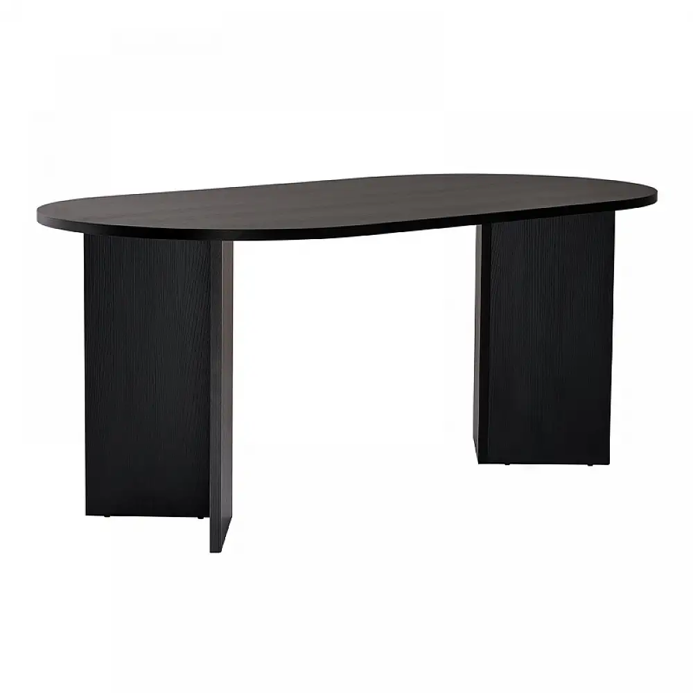 Τραπέζι Sablin Megapap χρώμα black wood 180x89,5x75εκ. | GP052-0227,3