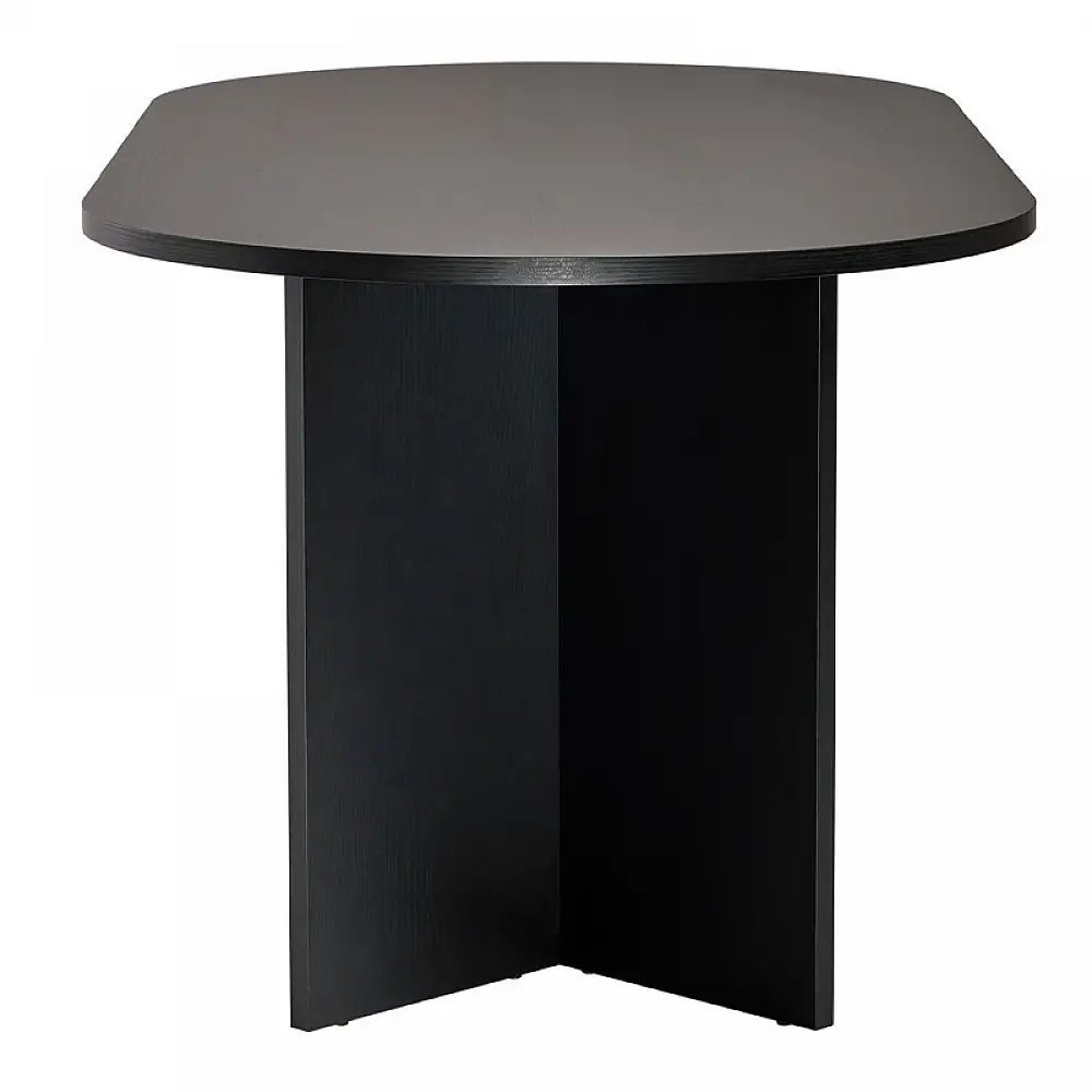 Τραπέζι Sablin Megapap χρώμα black wood 180x89,5x75εκ. | GP052-0227,3