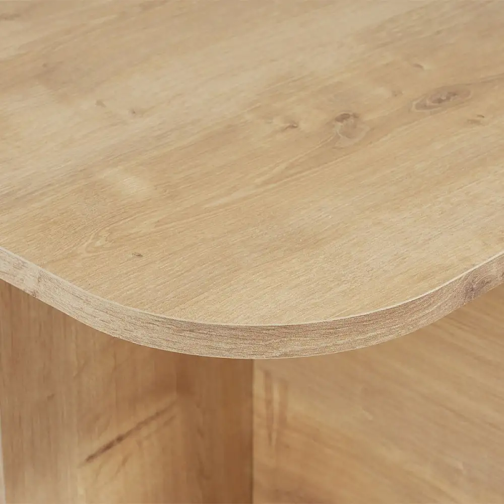 Τραπεζάκι σαλονιού Becaj Megapap χρώμα sapphire oak 120x60x41,4εκ. | GP052-0232,4