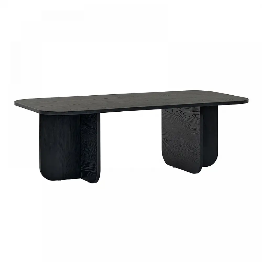 Τραπεζάκι σαλονιού Becaj Megapap χρώμα black wood 120x60x41,4εκ. | GP052-0232,6