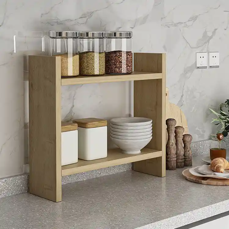 Ραφιέρα κουζίνας Denver Megapap χρώμα sapphire oak 34x10x30εκ. | GP052-0235,2