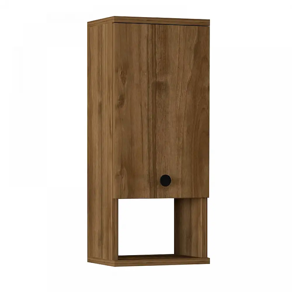 Ντουλάπι μπάνιου επιτοίχιο Mis Megapap χρώμα καρυδί 30x21,8x71εκ. | GP052-0239,2