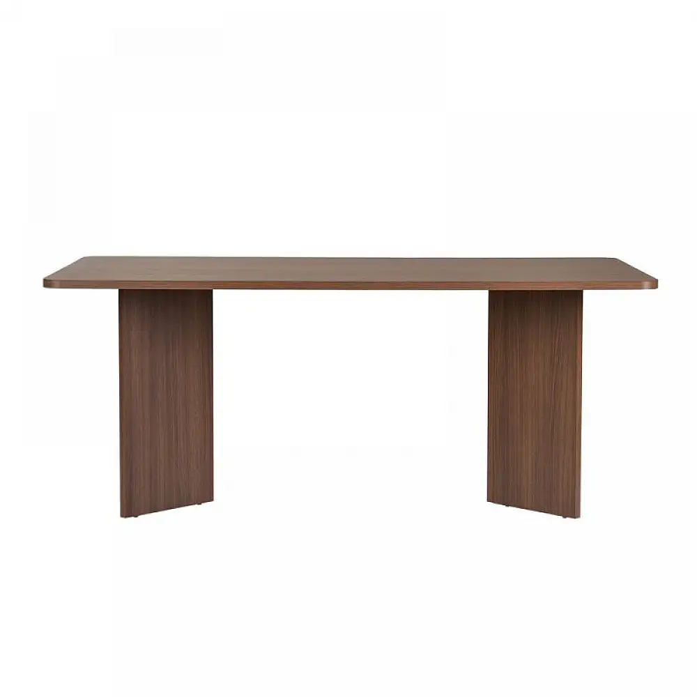 Τραπέζι Linza Megapap χρώμα καρυδί 180x90x75εκ. | GP052-0243,2