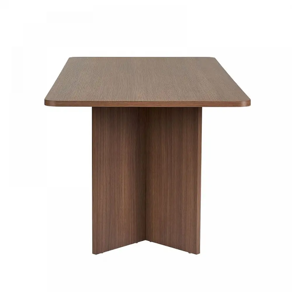 Τραπέζι Linza Megapap χρώμα καρυδί 180x90x75εκ. | GP052-0243,2