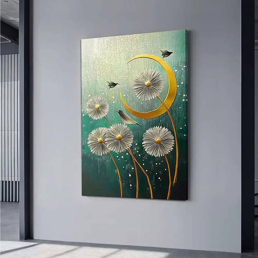 Πίνακας σε καμβά "Wildflowers" Megapap ψηφιακής εκτύπωσης 70x100x3εκ. | GP052-0263,1