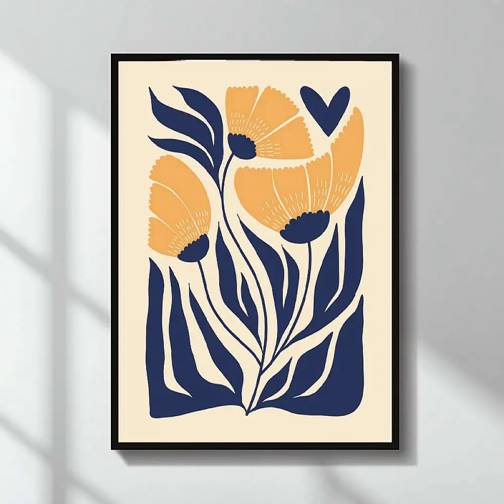 Πίνακας "Poppies" Megapap ψηφιακής εκτύπωσης 50x70εκ. | GP052-0267,1