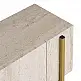 Έπιπλο τηλεόρασης Nexus Megapap χρώμα travertine - χρυσό 180x30x45,5εκ. | GP052-0274,2