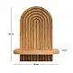 Ραφιέρα τοίχου Artwill Megapap Mdf χρώμα oak 26x13x35εκ. | GP052-0275,1