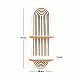 Ραφιέρα τοίχου Artwill Megapap Mdf χρώμα λευκό - oak 26x13x70εκ. | GP052-0276,3