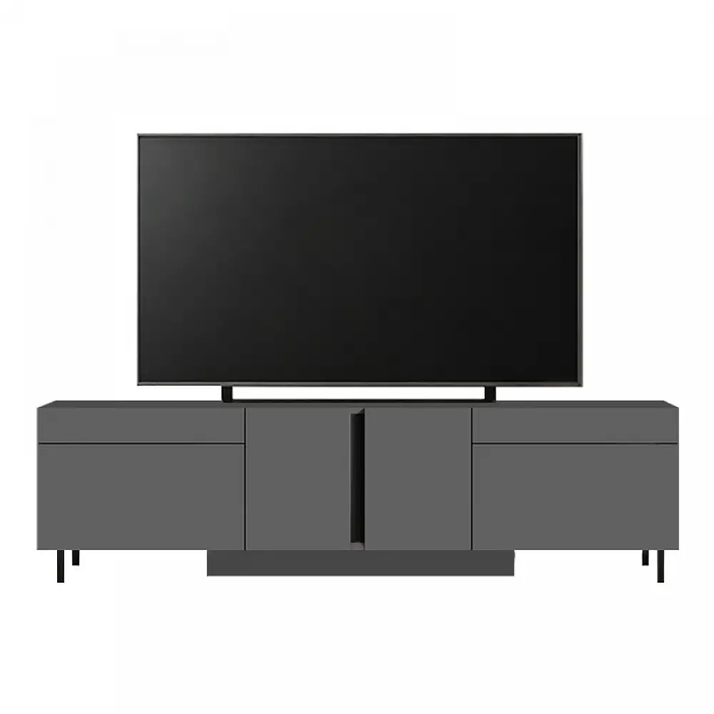 Έπιπλο τηλεόρασης Arlen Megapap με Led Rgb χρώμα ανθρακί 180x32x50εκ. | GP052-0278,1