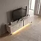Έπιπλο τηλεόρασης Arlen Megapap με Led Rgb χρώμα travertine 180x32x50εκ. | GP052-0278,2