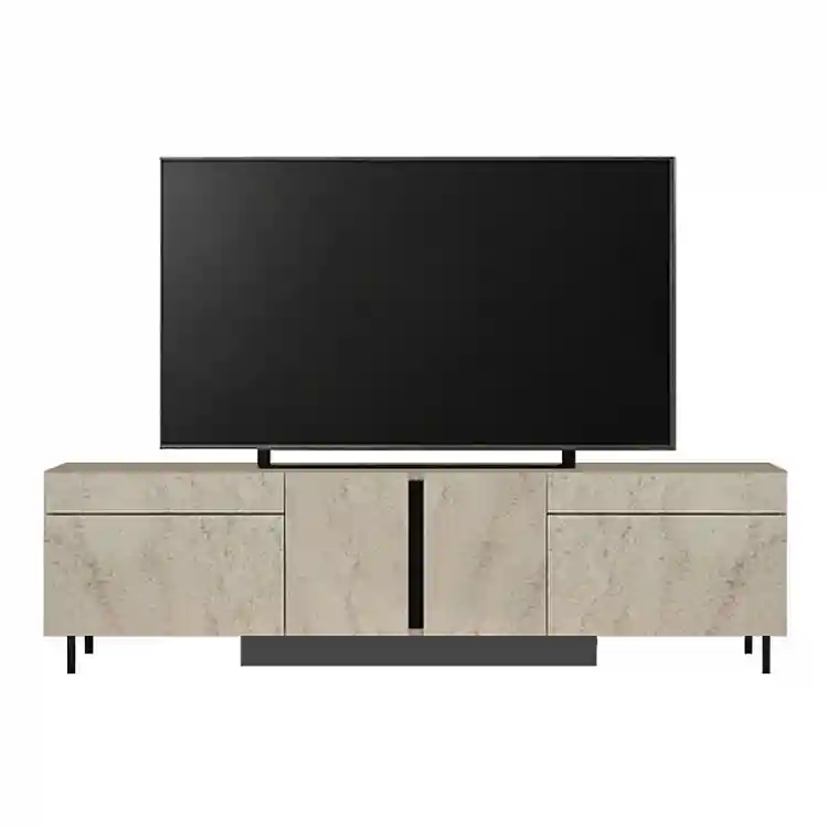 Έπιπλο τηλεόρασης Arlen Megapap με Led Rgb χρώμα travertine 180x32x50εκ. | GP052-0278,2