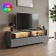 Έπιπλο τηλεόρασης Eco Megapap με Led Rgb χρώμα ανθρακί 180x32x67εκ. | GP052-0280,1