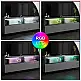 Έπιπλο τηλεόρασης Eco Megapap με Led Rgb χρώμα ανθρακί 180x32x67εκ. | GP052-0280,1