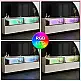 Έπιπλο τηλεόρασης Eco Megapap με Led Rgb χρώμα travertine 180x32x67εκ. | GP052-0280,2