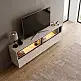 Έπιπλο τηλεόρασης Eco Megapap με Led Rgb χρώμα travertine 180x32x67εκ. | GP052-0280,2