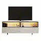 Έπιπλο τηλεόρασης Eco Megapap με Led Rgb χρώμα travertine 180x32x67εκ. | GP052-0280,2