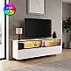 Έπιπλο τηλεόρασης Eco Megapap με Led Rgb χρώμα λευκό 180x32x67εκ. | GP052-0280,3