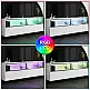 Έπιπλο τηλεόρασης Eco Megapap με Led Rgb χρώμα λευκό 180x32x67εκ. | GP052-0280,3