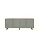 Μπουφές Bohemian Megapap χρώμα πράσινο - φυσικό οξιάς 180x40x75εκ. | GP052-0285,2
