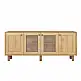 Μπουφές Bohemian Megapap χρώμα φυσικό οξιάς 180x40x75εκ. | GP052-0287,1