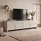 Έπιπλο τηλεόρασης Aurelia Megapap χρώμα κρεμ 180x32x45εκ. | GP052-0290,2