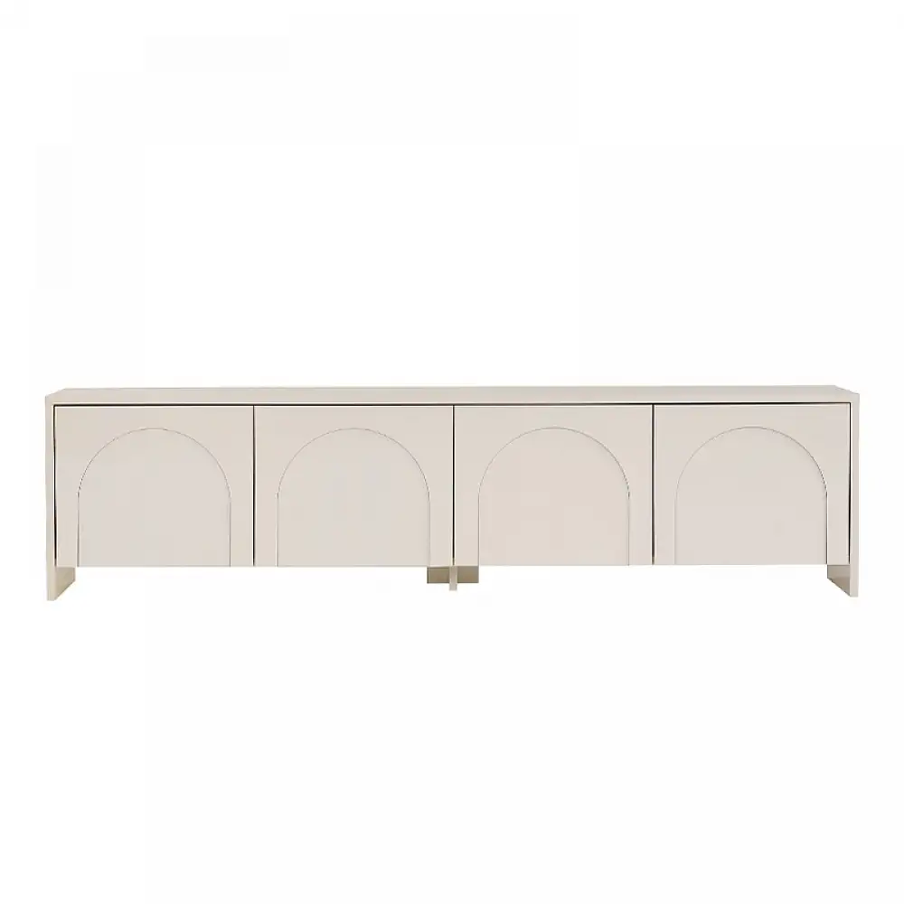Έπιπλο τηλεόρασης Aurelia Megapap χρώμα κρεμ 180x32x45εκ. | GP052-0290,2