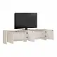 Έπιπλο τηλεόρασης Aurelia Megapap χρώμα κρεμ 180x32x45εκ. | GP052-0290,2