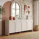 Μπουφές Aurelia Megapap χρώμα κρεμ 180x45x80εκ. | GP052-0291,2