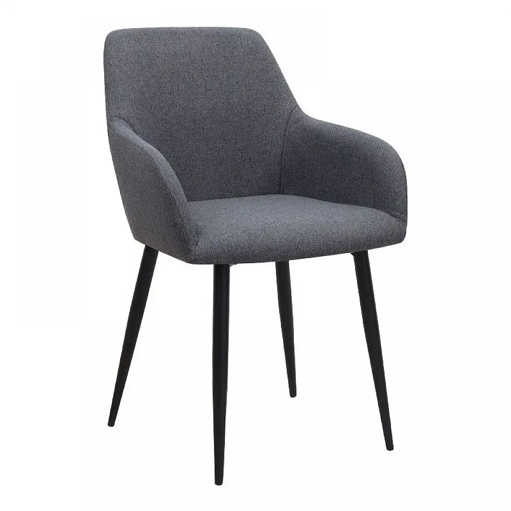 Σετ τραπεζαρία 5τμχ Rubes - Monica Megapap χρώμα φυσικό οξιάς - γκρι Ø100x78εκ. | GP100-0154,1