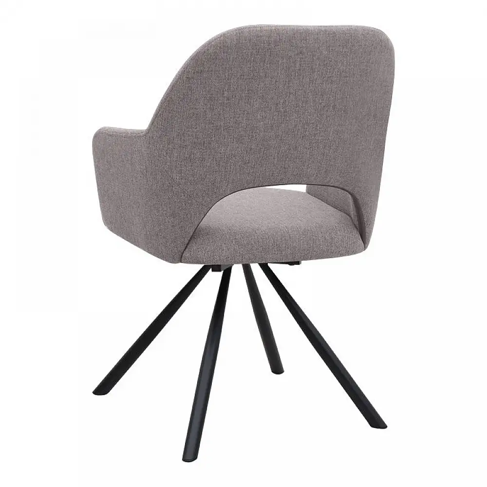 Σετ τραπεζαρία 5τμχ Rubes - Gabriel Megapap χρώμα φυσικό οξιάς - ανοιχτό μπεζ Ø100x78εκ. | GP100-0155,2