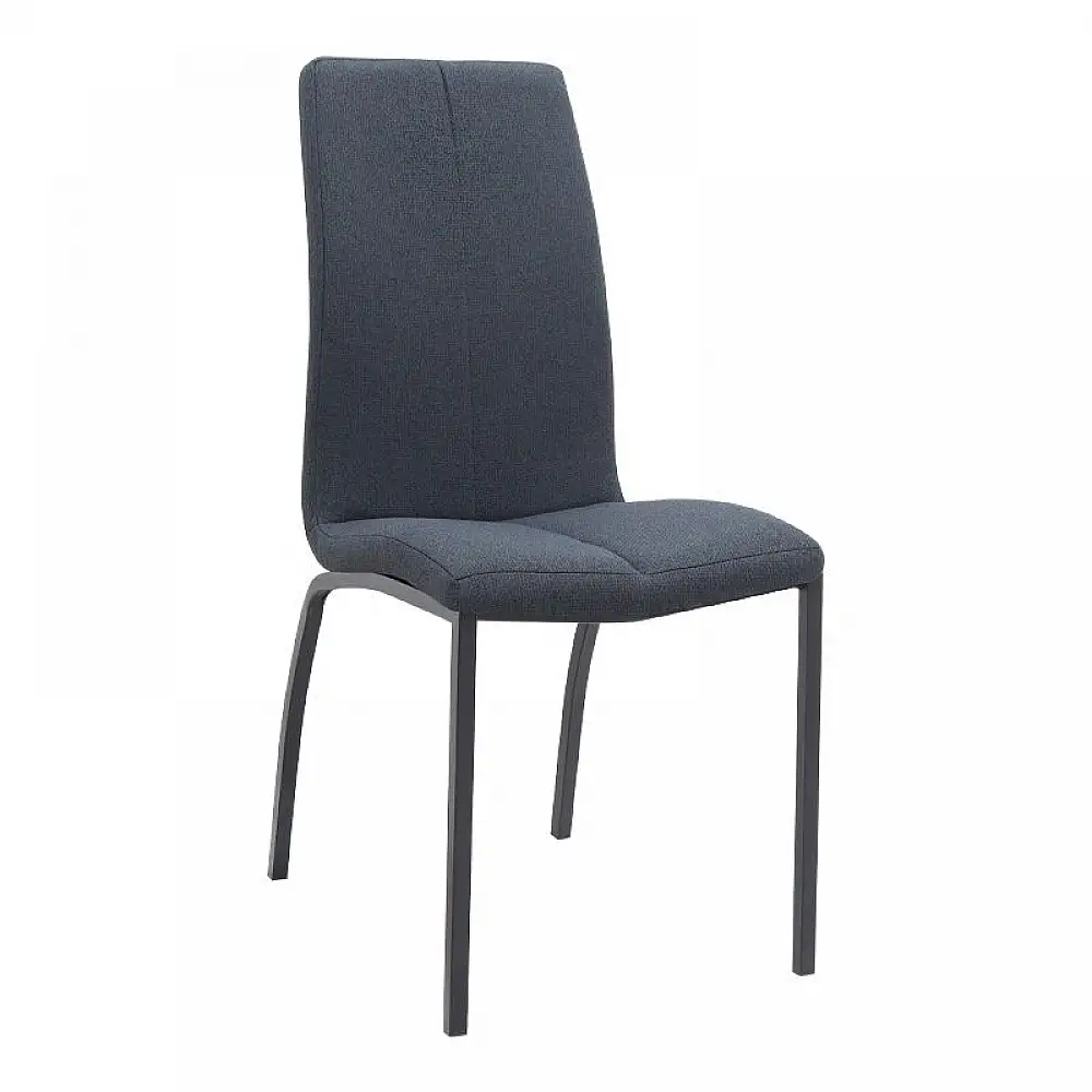 Σετ τραπεζαρία 5τμχ Darlen - Fina Megapap χρώμα sapphire oak - ανθρακί 125x72x74εκ. | GP100-0208,1