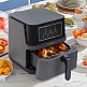 Φριτέζα αέρος - AirFryer LUXELL με αποσπώμενο κάδο 7,5lt χρώμα μαύρο 1550-1850W Φριτέζα αέρος - AirFryer LUXELL με αποσπώμενο κάδο 7,5lt χρώμα μαύρο 1550-1850W