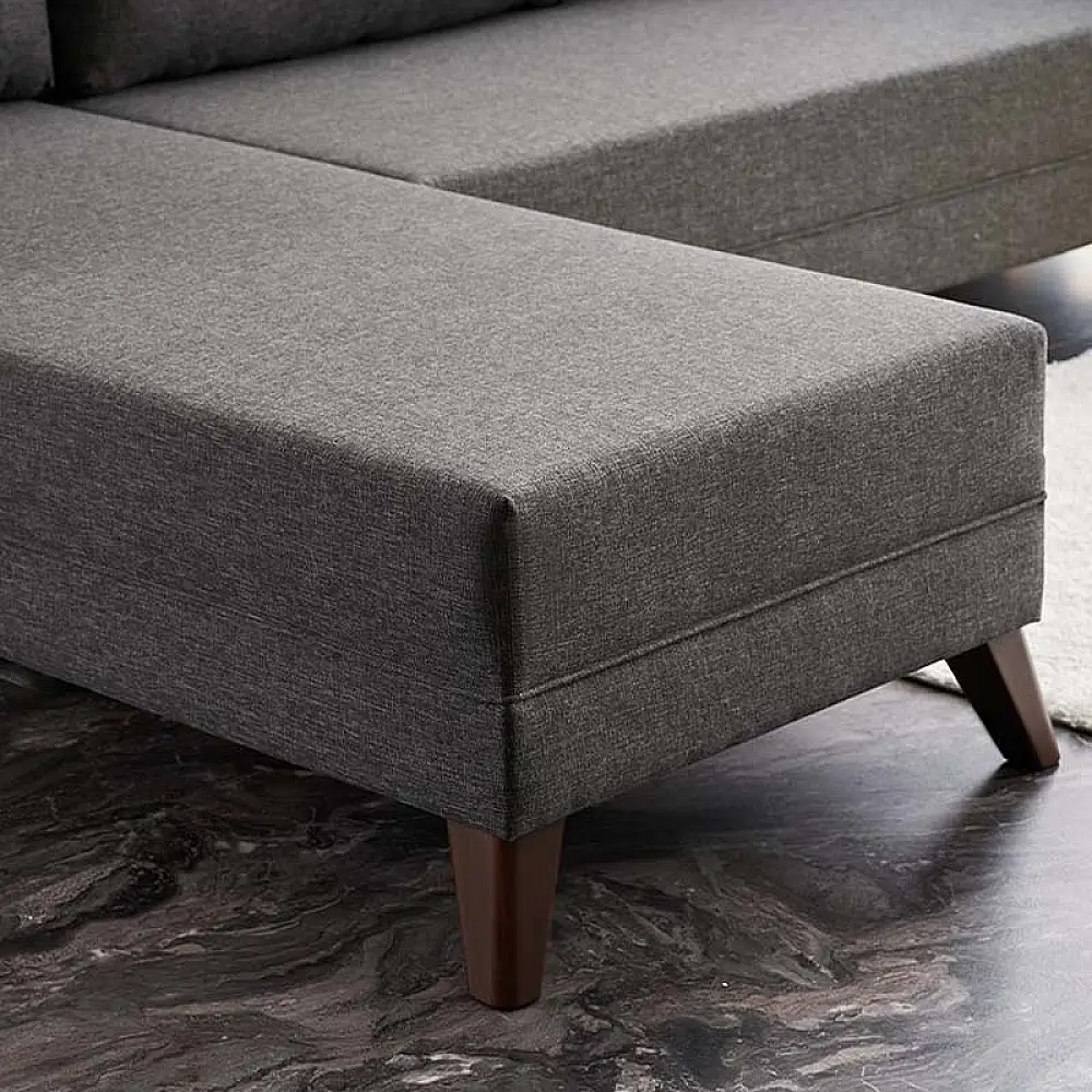 Γωνιακός καναπές Bella Megapap αριστερή γωνία υφασμάτινος χρώμα ανθρακί 275x165x85εκ. | PRGP043-0032,4